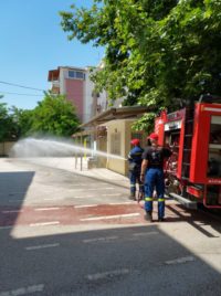 Η πυροσβεστική στο σχολείο μας!