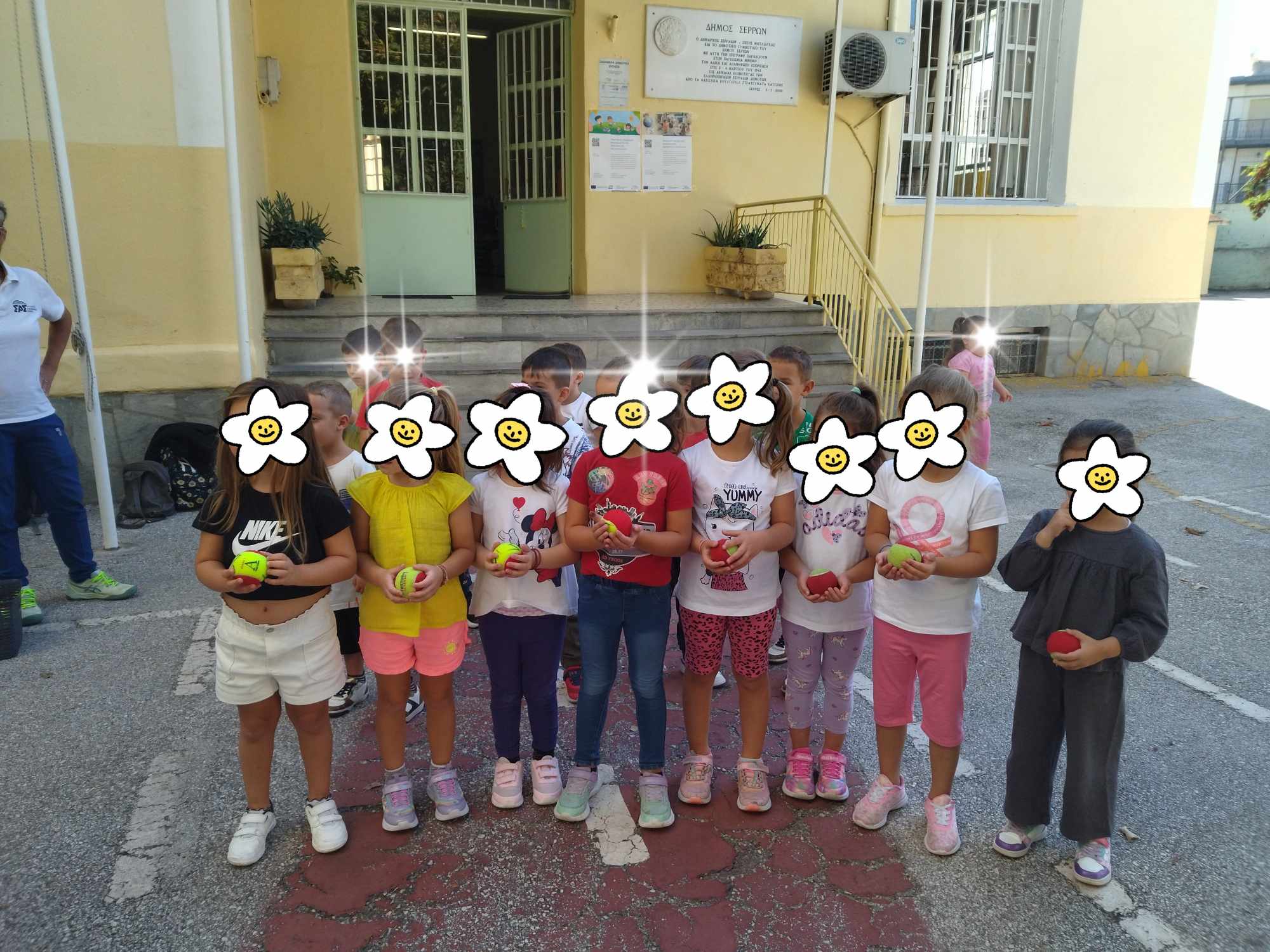 ΕΠΙΣΚΕΨΗ  ΠΡΟΠΟΝΗΤΩΝ ΤΕΝΙΣ ΣΤΟ ΝΗΠΙΑΓΩΓΕΙΟ ΜΑΣ